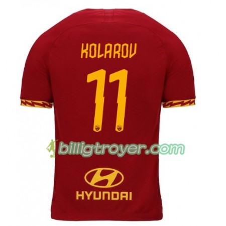 Billige Fotballdrakter AS Roma Kolarov 11 Hjemmedraktsett 2019/20 Kortermet